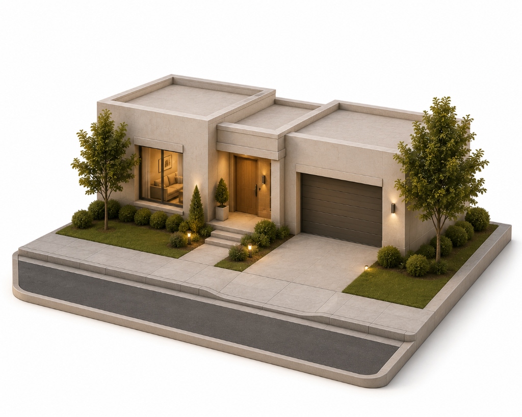 Peaceful and clear residential perimeter with Mosquito defense