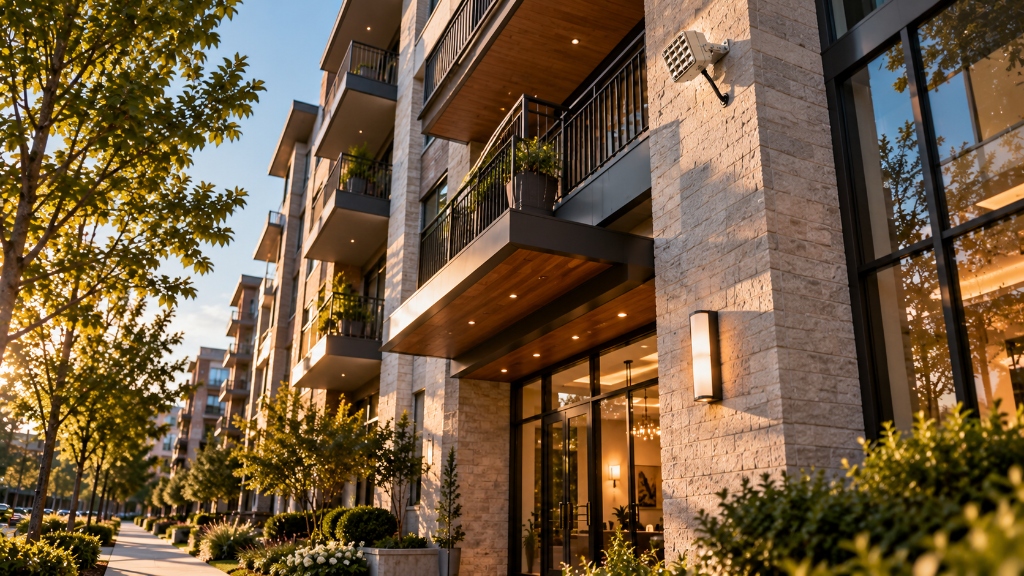 Residential multi family and property entrance deployment of Mosquito acoustic device